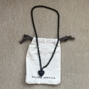 Roxanne Assoulin Mini Puffy Heart  Necklace